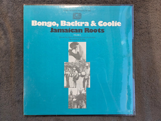BONGO BACKRA & COOLIE JAMAICAN ROOTS VOL 2 NEW SEALED FOLKWAYS FE4232