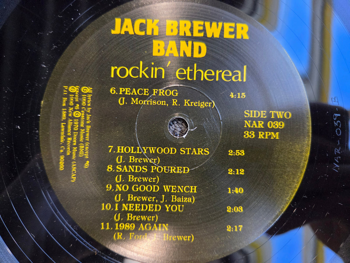 JACK BREWER BAND ROCKIN ETHEREAL