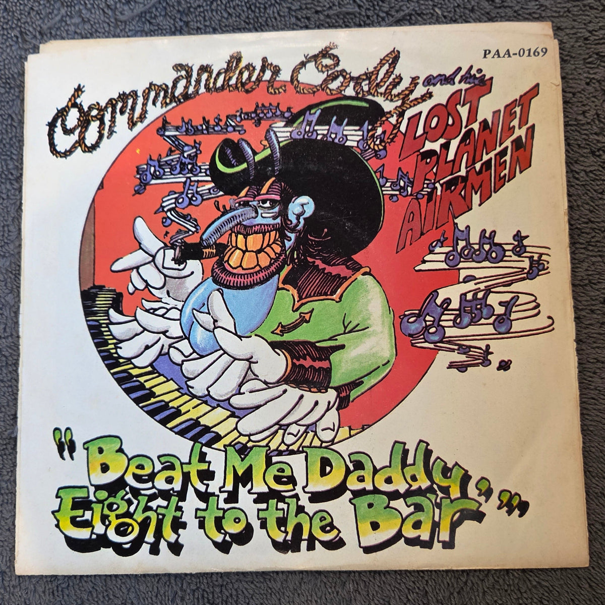 COMMANDER CODY BEAT ME DADDY PS 7"
