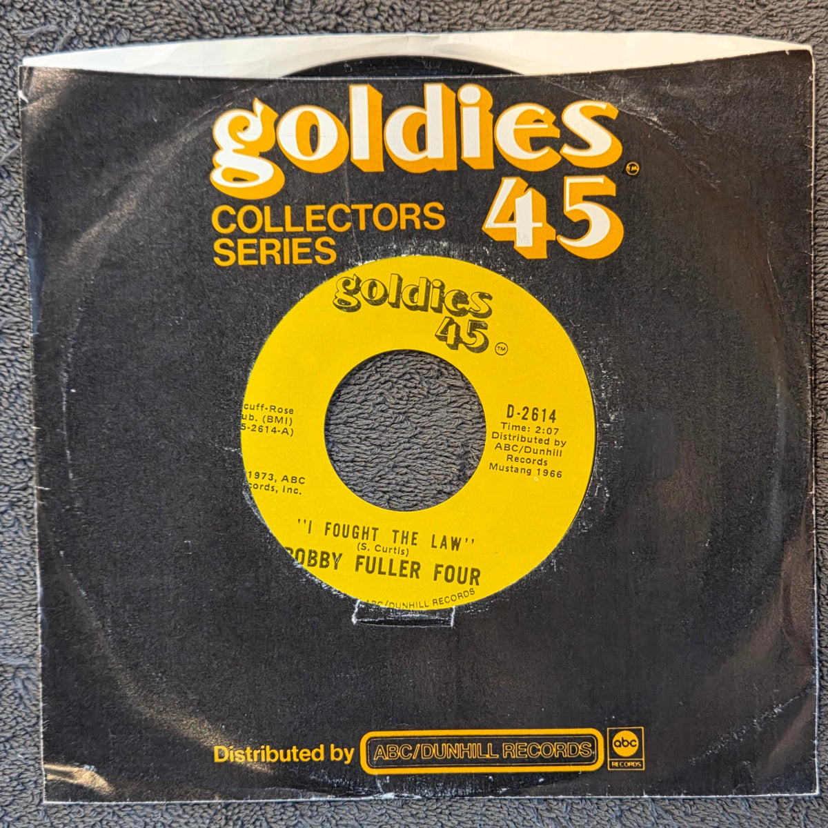 BOBBY FULLER FOUR I FOUGHT THE LAW 7" RE