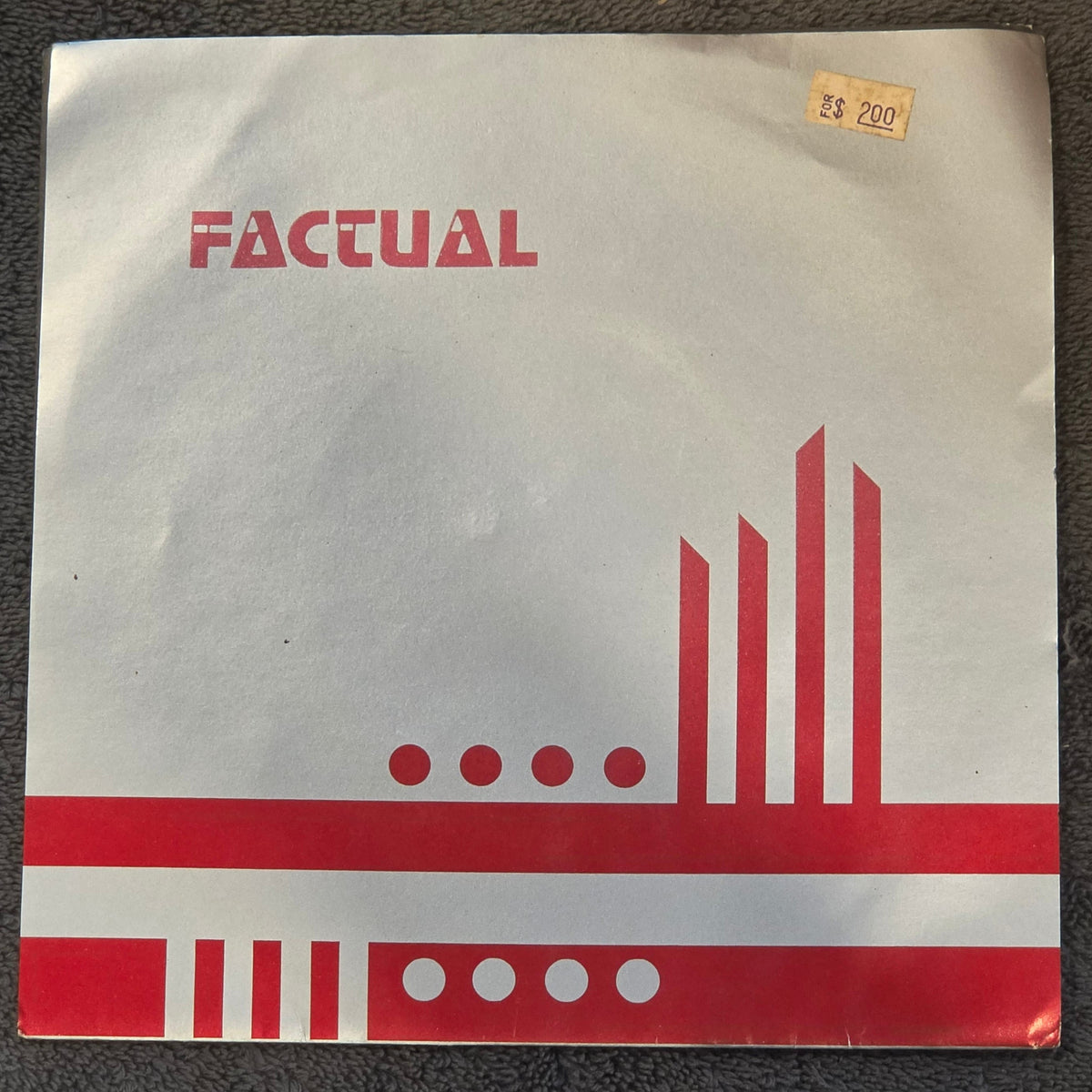 FACTUAL YOUR WAY 7" RED