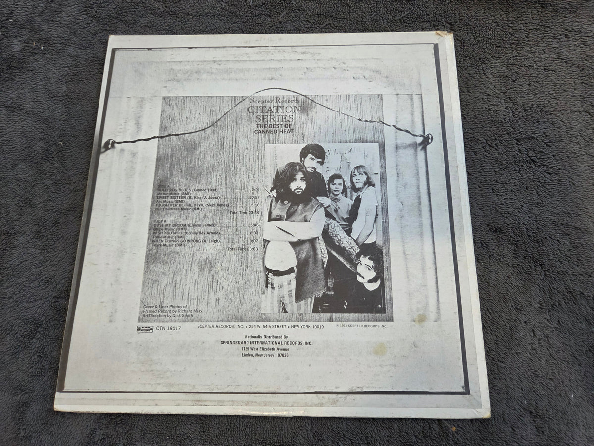 CANNED HEAT THE BEST OF CITATION SERIES
