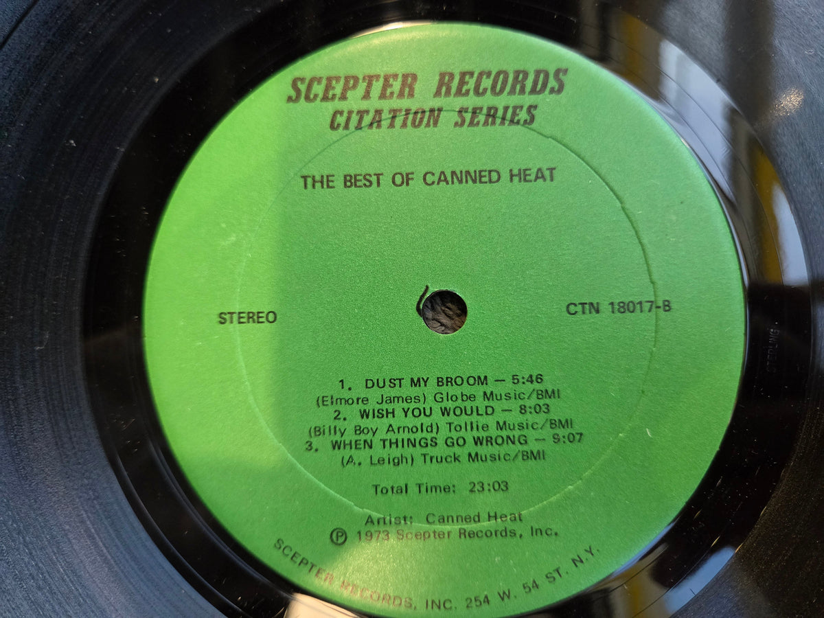 CANNED HEAT THE BEST OF CITATION SERIES