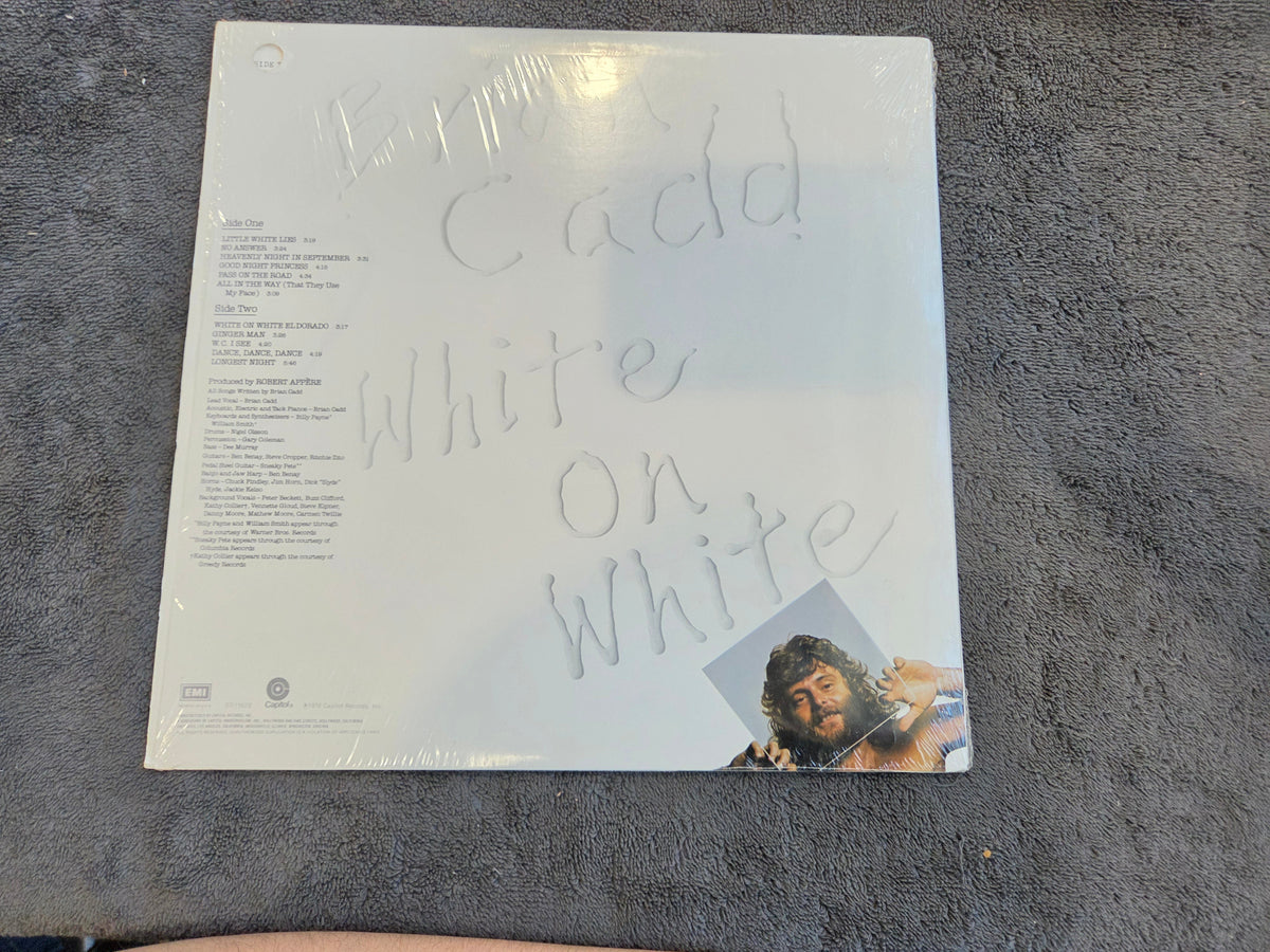 BRIAN CADD WHITE ON WHITE