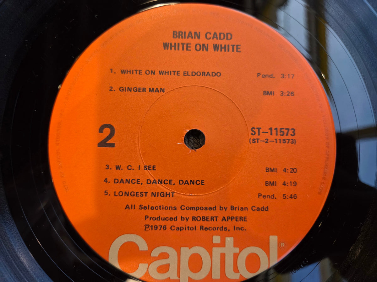 BRIAN CADD WHITE ON WHITE