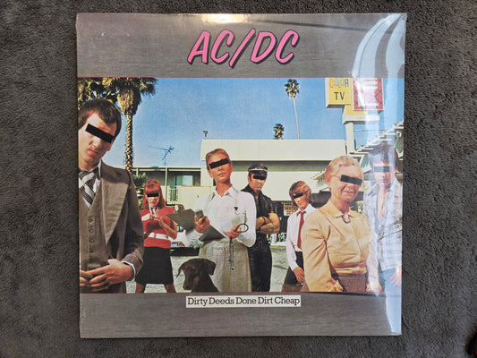 AC/DC DIRTY DEEDS DONE DIRT CHEAP NEW SEALED 180G