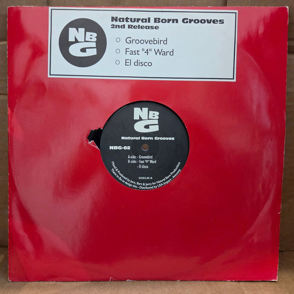 NATURAL BORN GROOVES GROOVEBIRD BEL IMP 12"