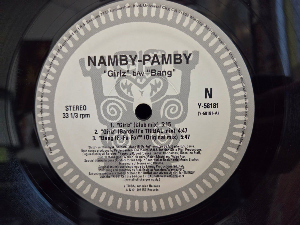 NAMBY PAMBY GIRLZ 12"