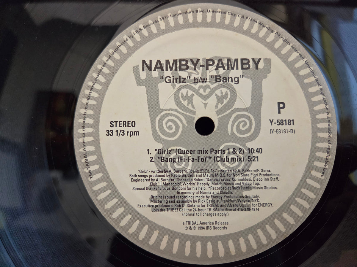NAMBY PAMBY GIRLZ 12"