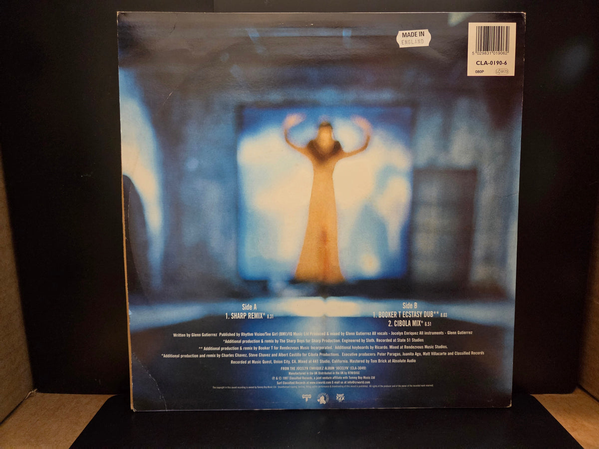 JOCELYN ENRIQUEZ A LITTLE OF ECSTASY UK IMP 12"