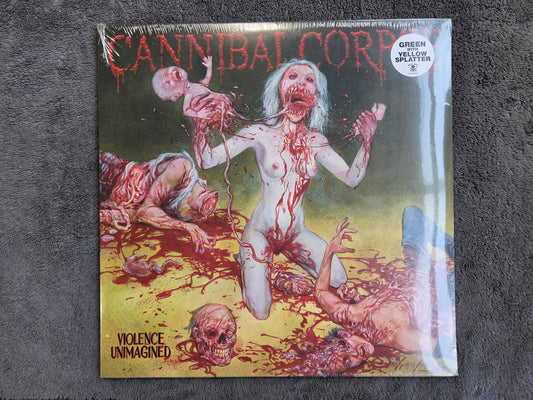 CANNIBAL CORPSE VIOLENCE UNIMAGINED NEW SEALED GREEN YELLOW SPLATTER VINYL