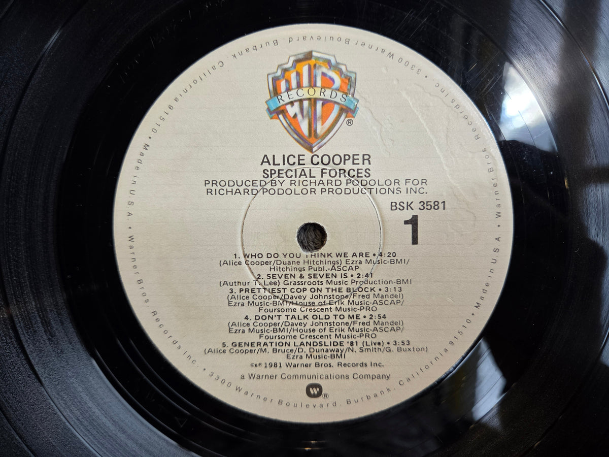 ALICE COOPER SPECIAL FORCES
