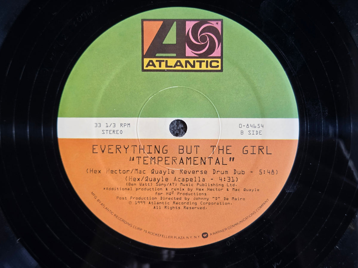 EVERYTHING BUT THE GIRL TEMPERAMENTAL 12"