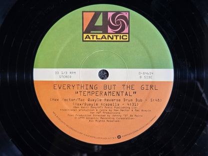 EVERYTHING BUT THE GIRL TEMPERAMENTAL 12"