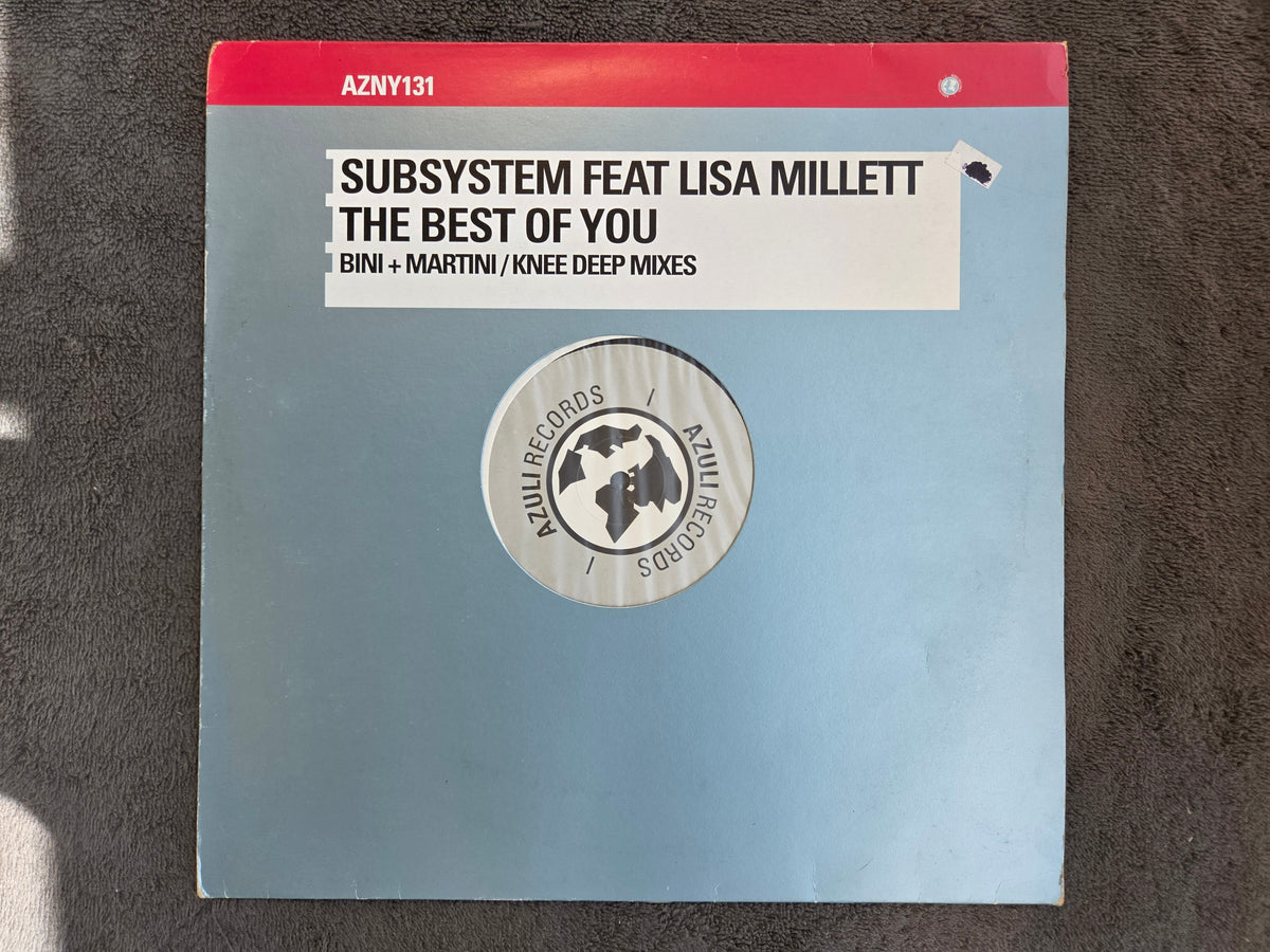 SUBSYSTEM THE BEST OF YOU UK IMP 12"