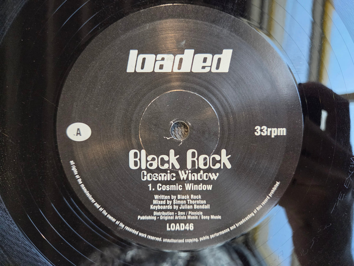 BLACK ROCK COSMIC WINDOW UK IMP 12"