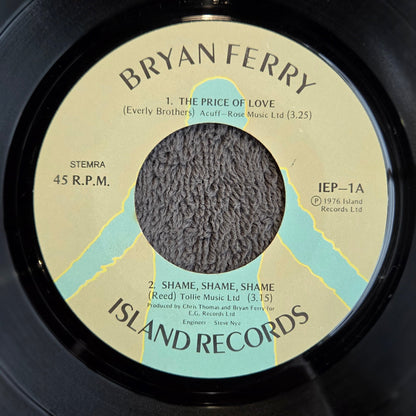 BRYAN FERRY EXTENDED PLAY 7" IMP