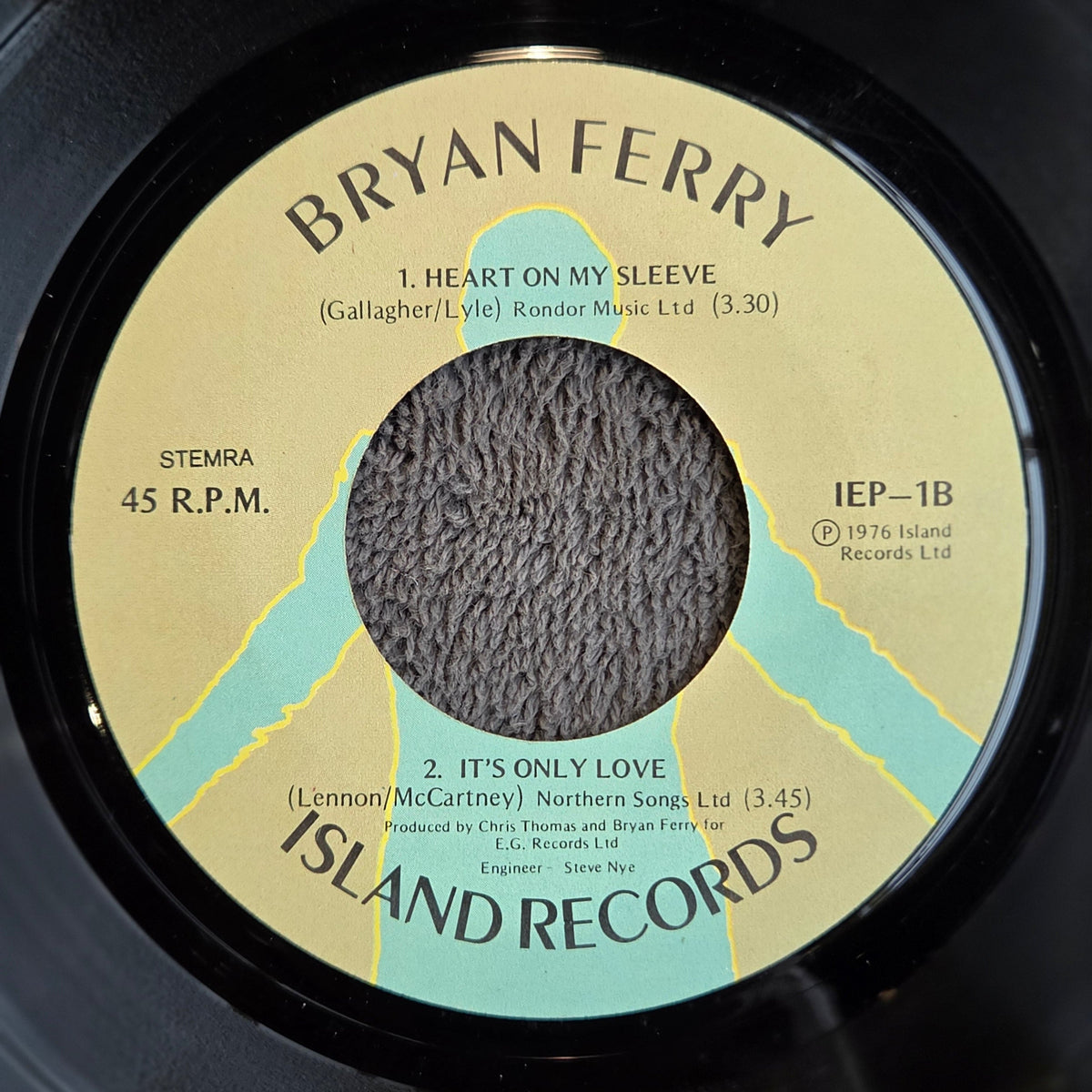 BRYAN FERRY EXTENDED PLAY 7" IMP