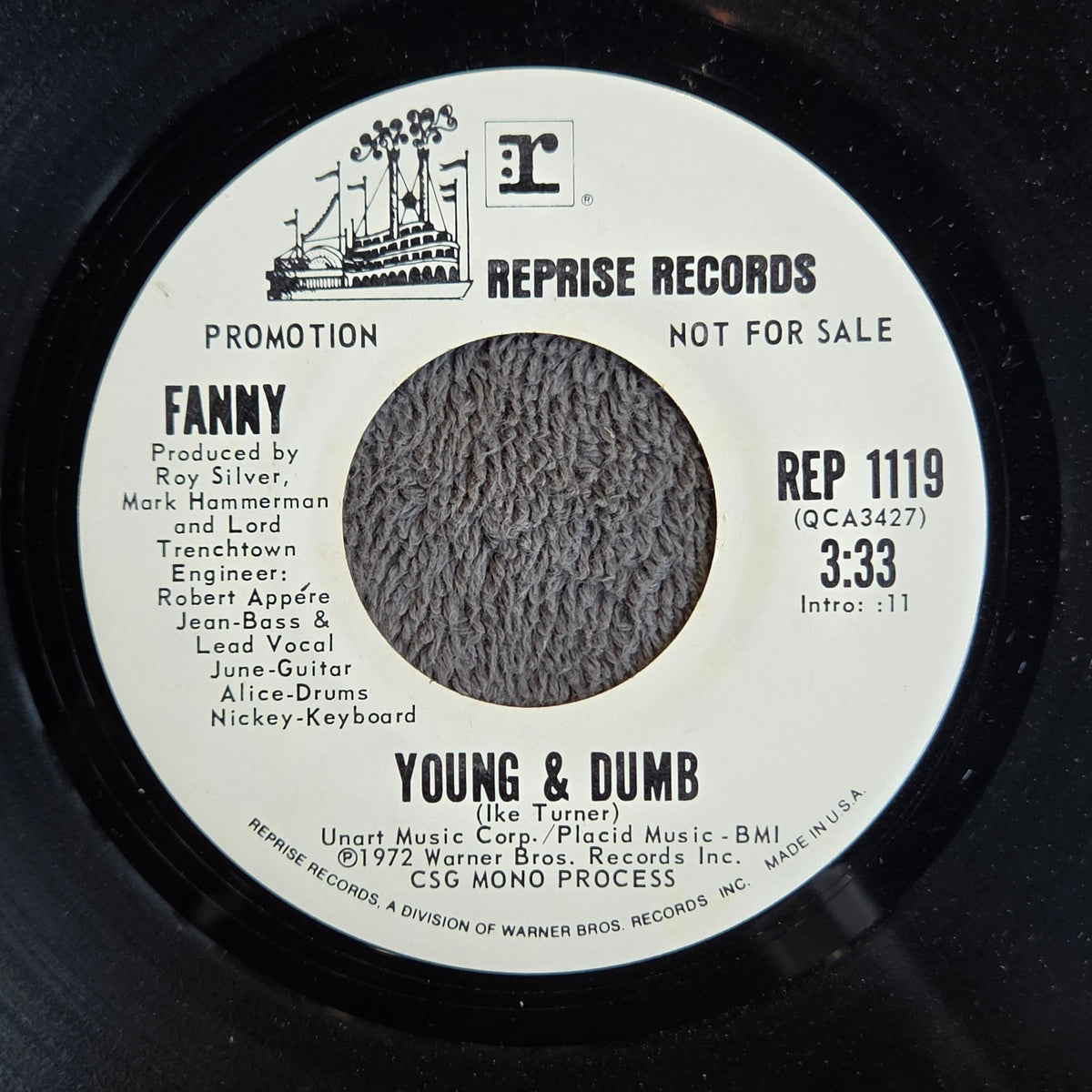 FANNY YOUNG & DUMB WLP 7"