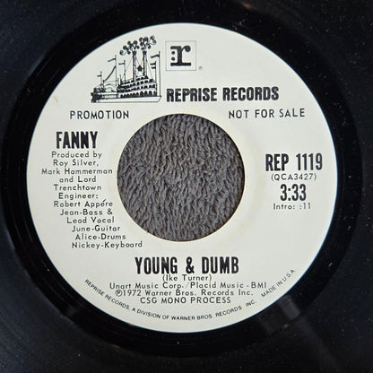 FANNY YOUNG & DUMB WLP 7"