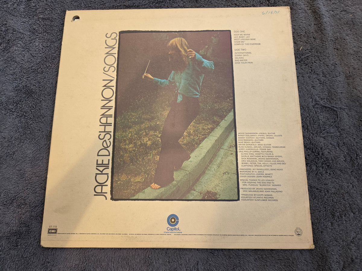 JACKIE DE SHANNON SONGS