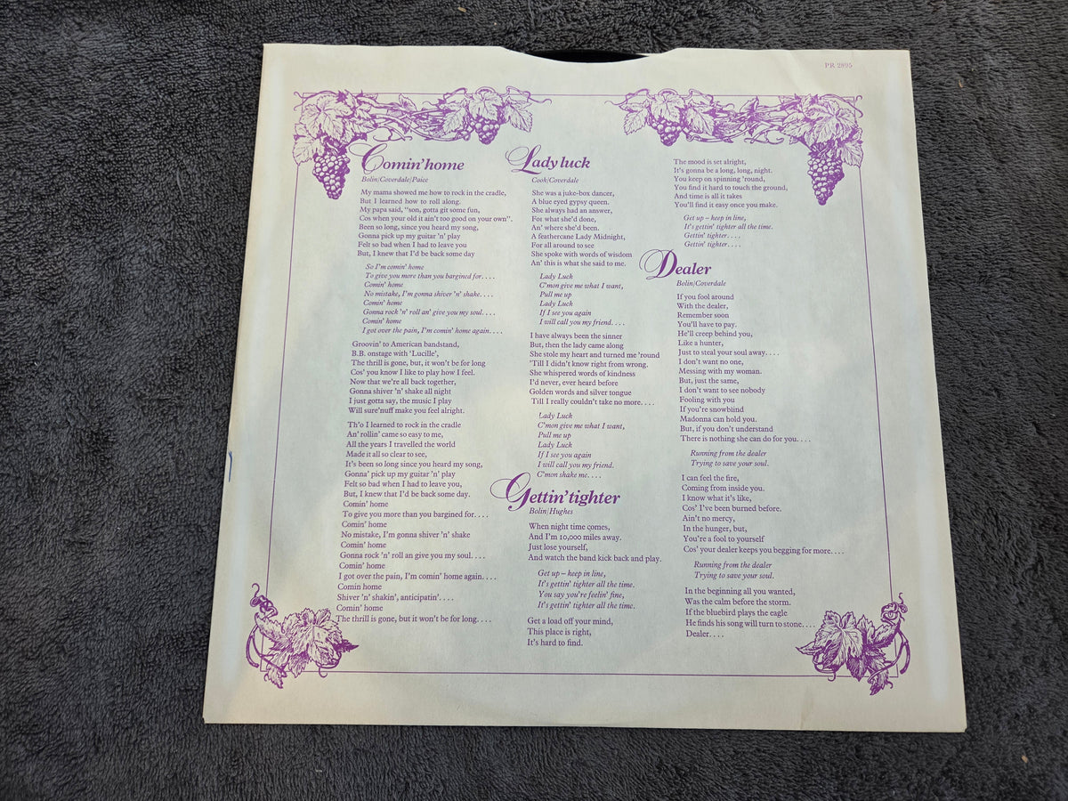 DEEP PURPLE COME TASTE THE BAND