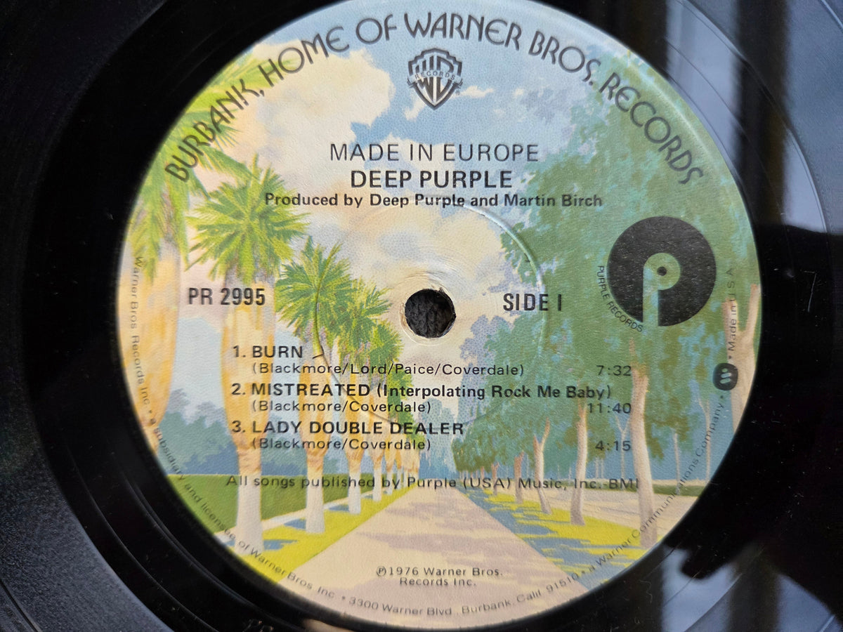 DEEP PURPLE MADE IN EUROPE