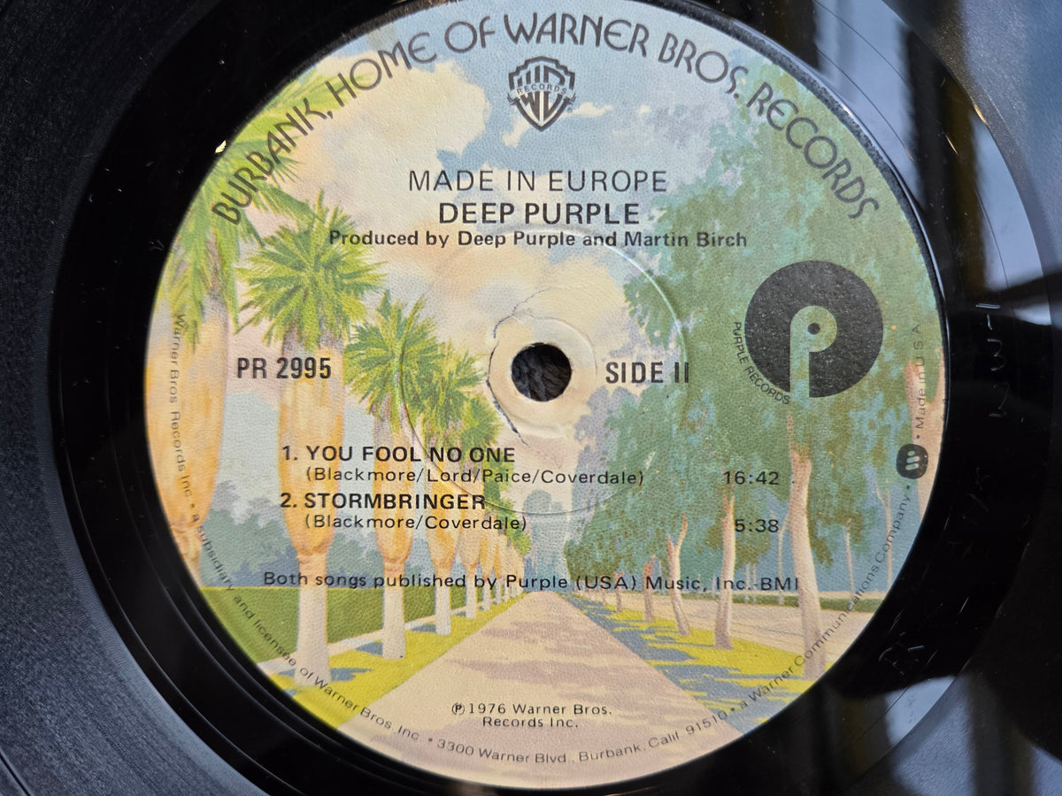 DEEP PURPLE MADE IN EUROPE