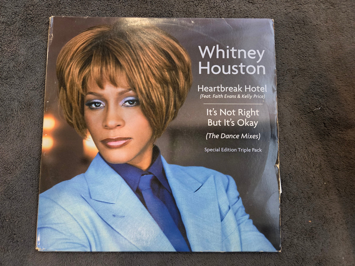 WHITNEY HOUSTON HEARTBREAK HOTEL DANCE MIXES 12"
