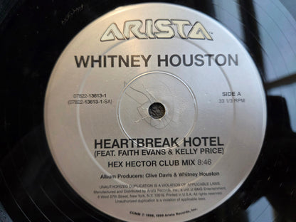 WHITNEY HOUSTON HEARTBREAK HOTEL DANCE MIXES 12"