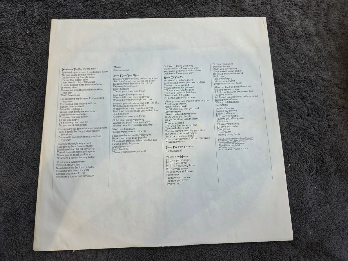 PETER FRAMPTON FRAMPTON