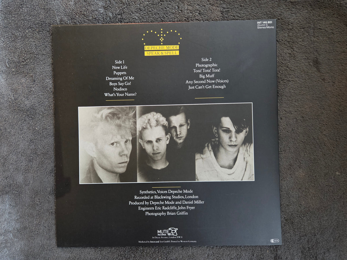 DEPECHE MODE SPEAK & SPELL GER IMP 1984