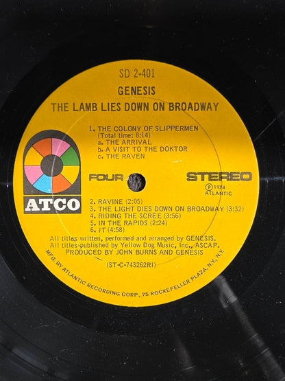 GENESIS THE LAMB LIES DOWN ON BROADWAY