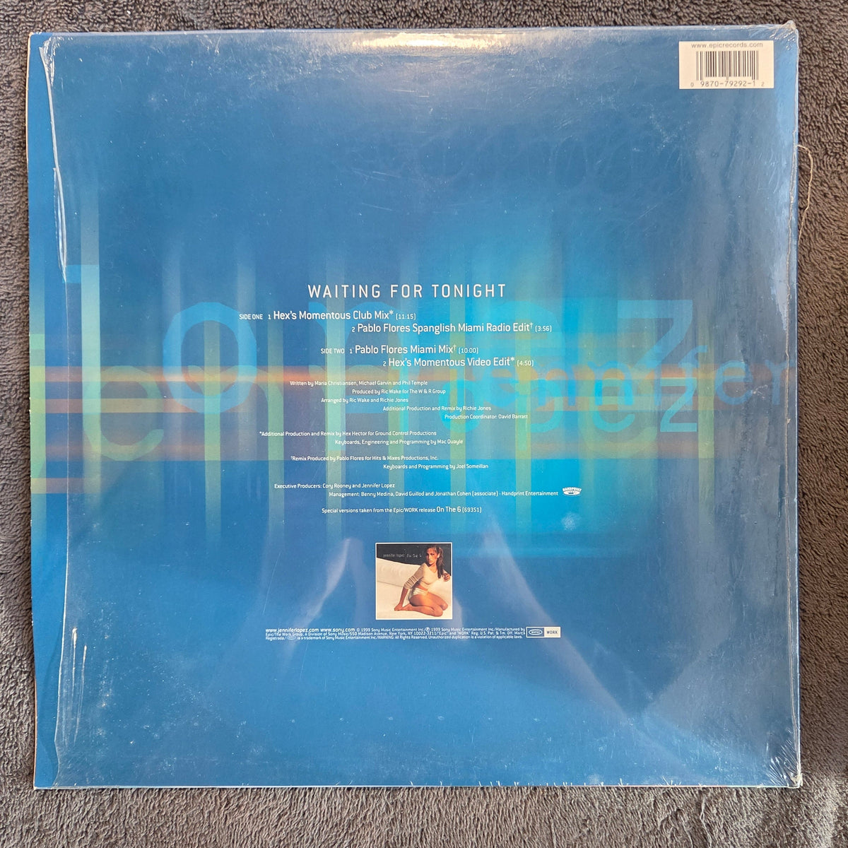 JENNIFER LOPEZ WAITING FOR TONIGHT 12" (Copy)