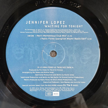 JENNIFER LOPEZ WAITING FOR TONIGHT 12" (Copy)