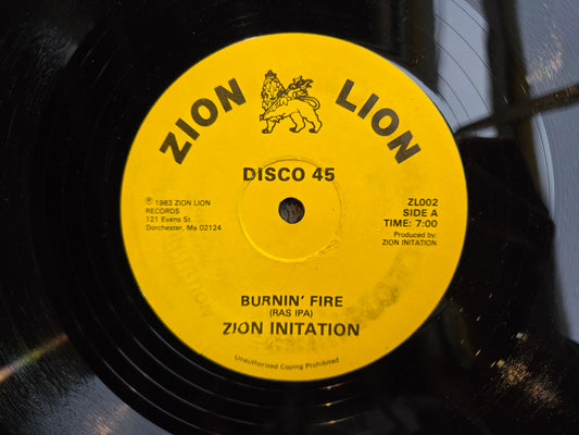 ZION INITATION BURNIN FIRE 12"