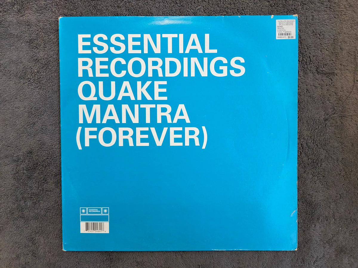 QUAKE MANTRA FOREVER UK IMP 12"