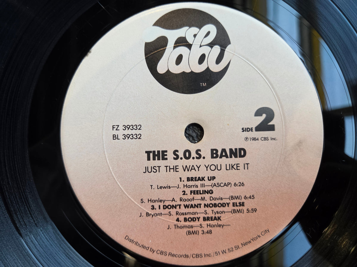 SOS BAND JUST THE WAY YOU LIKE IT