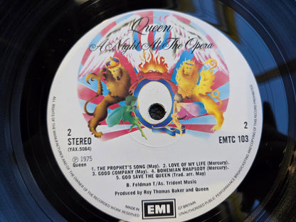 QUEEN A NIGHT AT THE OPERA 1975 EMB UK IMP