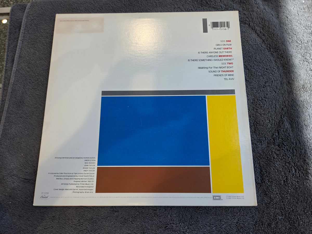 DURAN DURAN S/T 1983 RE
