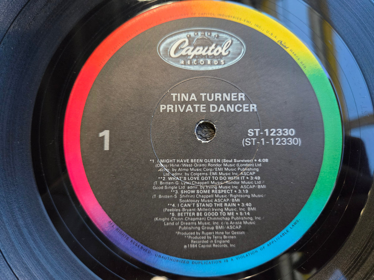 TINA TURNER PRIVATE DANCER