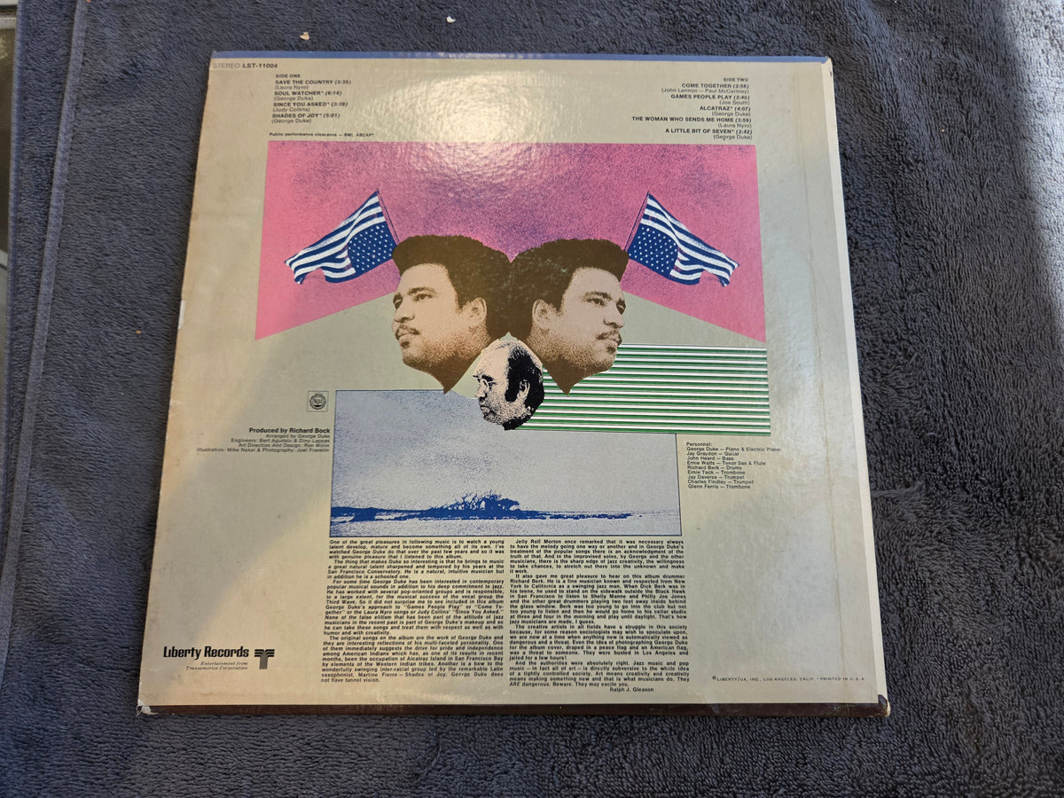 GEORGE DUKE SAVE THE COUNTRY