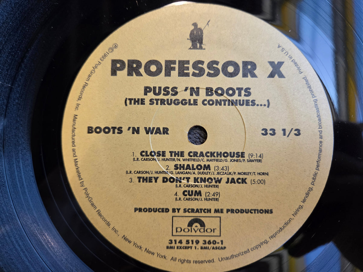 PROFESSOR X PUSS N BOOTS