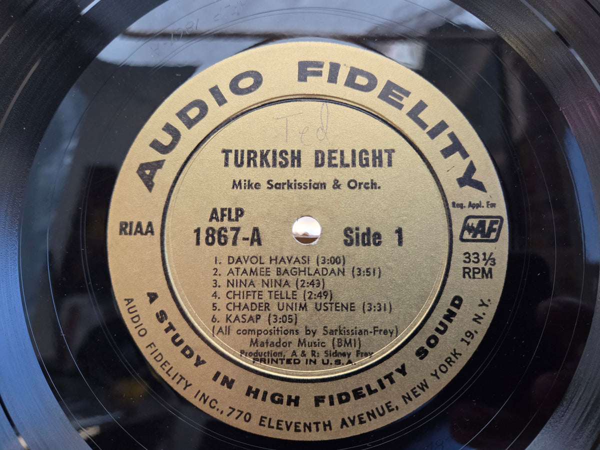 MIKE SARKISSIAN TURKISH DELIGHT