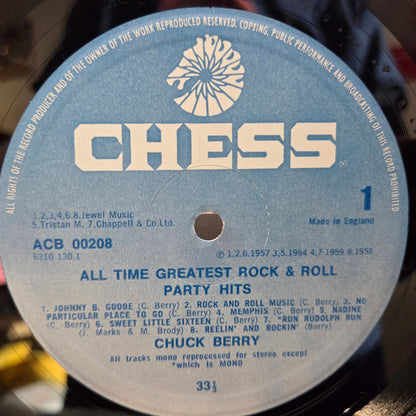 CHUCK BERRY ALL TIME ROCK N ROLL PARTY HITS UK IMP