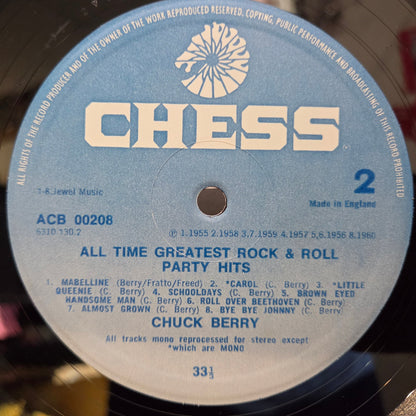 CHUCK BERRY ALL TIME ROCK N ROLL PARTY HITS UK IMP