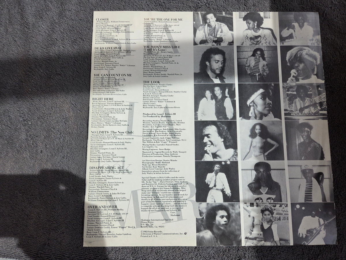 SHALAMAR THE LOOK