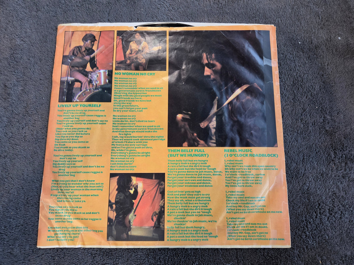 BOB MARLEY NATTY DREAD 1P 1974