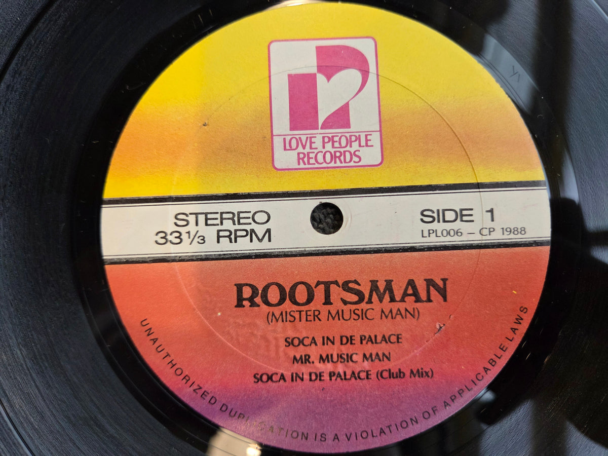 ROOTSMAN MISTER MUSIC MAN