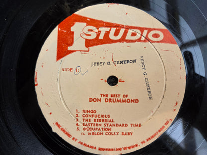 DON DRUMMOND THE BEST OF RED/WHITE LABEL JAM IMP